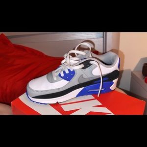 New Royal blue air max 90. It has its box.